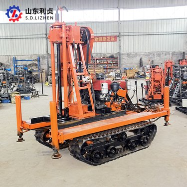 小型50米液压岩心钻机 多功能履带轻便取芯机 浅层工程地质勘察设备