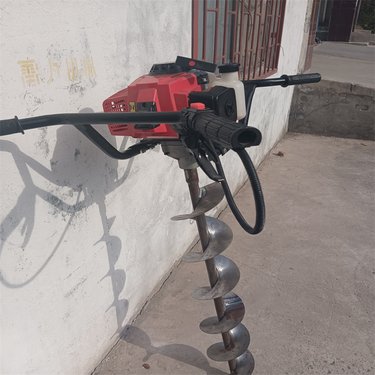 边坡锚索加固简易钻机 雷力LLU015多角度螺旋钻孔合金钻杆长度加工