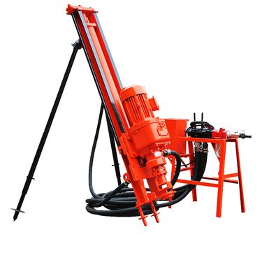 矿井用潜孔钻机 打电缆桩用支架式钻孔机 矿山开采打孔设备 效率高