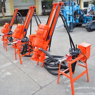 河南安阳便携式护坡钻机青海海西矿山开采水平钻孔机