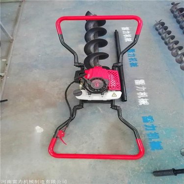 护坡加固注浆打孔机小型双人手扶式边坡锚固钻孔机汽油机动力