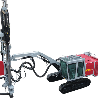 B5A升级版全液压露天潜孔钻机 直控式液压系统设计