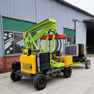 护栏打桩机 混凝土水泥打桩钻孔机 多功能钻机
