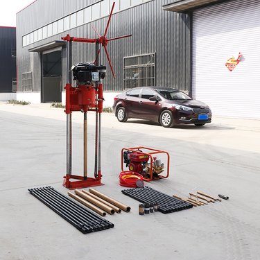 30米背包式取芯钻机山地浅层取样轻便取样钻机野外工程勘察钻