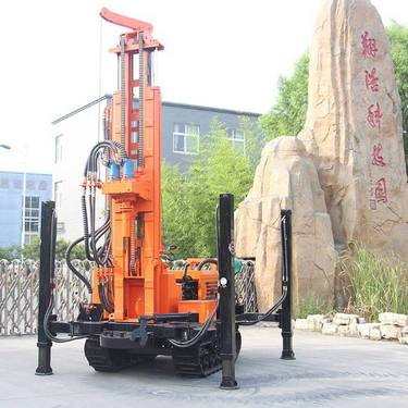 气动钻机水井钻机农用钻井设备冲击回转式钻机中深孔打井机