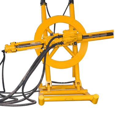 矿用气动YGZ90导轨钻机 隔爆井下中深孔钻孔机 液压联动圆盘凿岩机