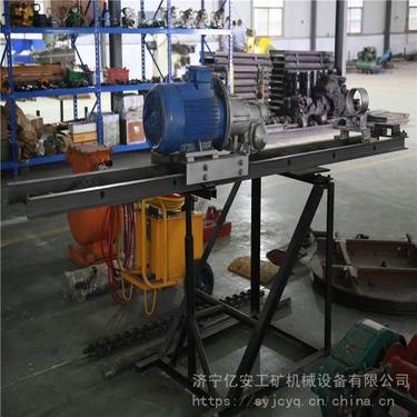 矿井钻孔探水KHYD75岩石电钻探水探瓦斯3KW钻机 导轨式钻机