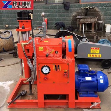 矿用双液注浆电动柴油款加固一体机隧道地质勘探取芯坑道钻机