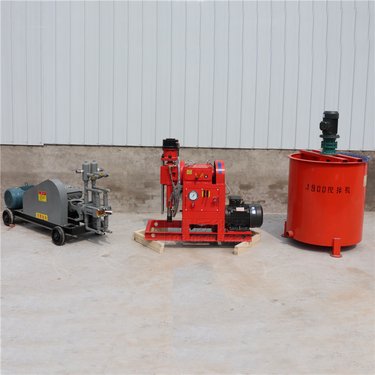 ZLJ履带式双液压注浆加固钻机 矿用坑道瓦斯隧道地质勘探一体机