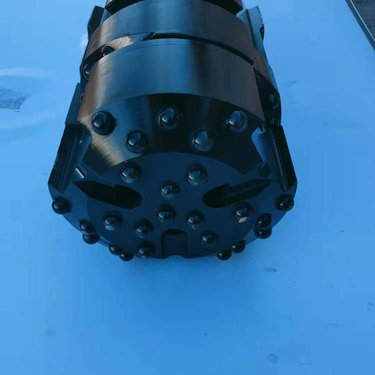 名达正宇219对心扩孔钻头HD65冲击器潜孔钻机锚固护拦孔山体加固