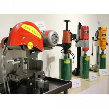 HZ-15型混凝土钻孔取芯机 芯样磨平机 220V电动款 多功能钻机