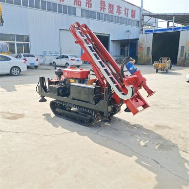 回转式小光伏地钉钻机 井下探水设备 气动潜孔机