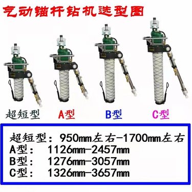 气动锚杆钻机  气动锚杆钻机性能稳定