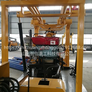 智创 ZC-1 环境勘探取样钻机 履带液压取芯钻机 土壤取样机 勘探钻机