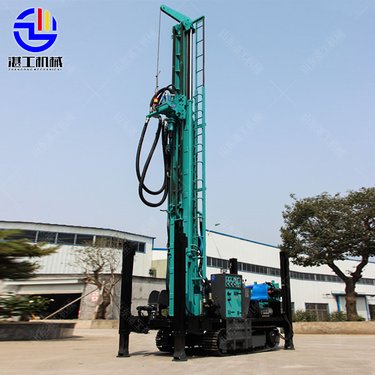 FY-300履带式气动水井钻机 民用深水井钻孔机 深孔大型打井机
