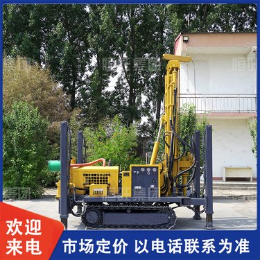 恒旺 矿山深孔取样设备 RC气举反循环钻机 冲击力强