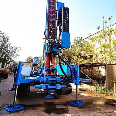 天津聚强生产高压旋喷钻机工程钻机 深基坑加固高压旋喷桩机 75柱塞高压泵