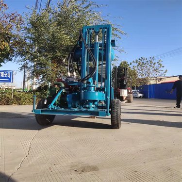 全新横向液压钻井机 家用打井水井钻机 农用折叠矿用坑道钻机