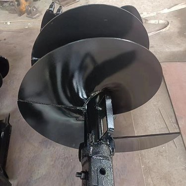 聚仁小型挖改螺旋钻机房屋地基打桩机挖机改螺旋动力头