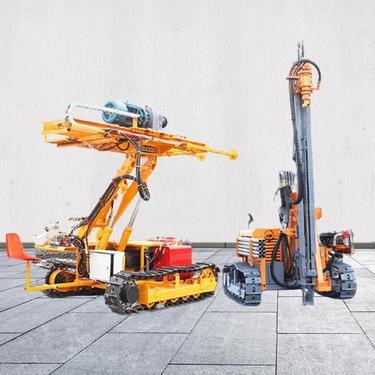 移动液压 便携式大型潜孔钻机 多用途履带深孔挖改钻机 中德鼎立机械