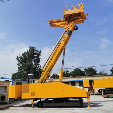 矿山开山高边坡钻孔机 气动边坡地基钻车 隧道支护岩石加固钻机