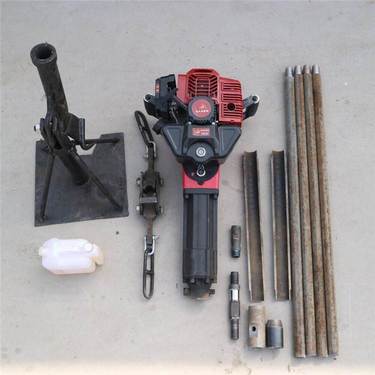 气动打井机 厂家履带式200米高支腿勘探冲击钻井机 沙土钻机