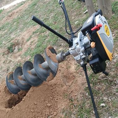 小型螺旋式地下栽杆打洞机 捷亚 JYD-225A电力施工钻孔机