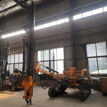 分体式矿用炮眼机 固岩加固旋喷潜孔钻机 全新履带管棚锚固钻机