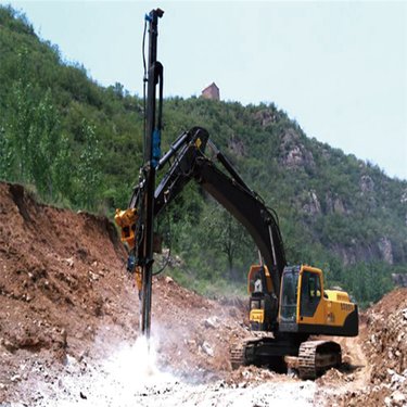 中德联合 全液压挖改钻机矿山深孔隧道爆破用凿岩机可定制