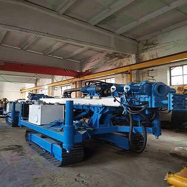 双管XPL-150D型履带高压旋喷桩机 聚强现货直销路桥加固钻机