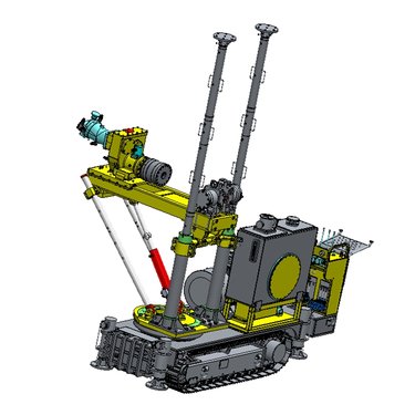捷图/煤矿用履带式液压坑道钻机ZDYLPA系列峰顶值7000型号