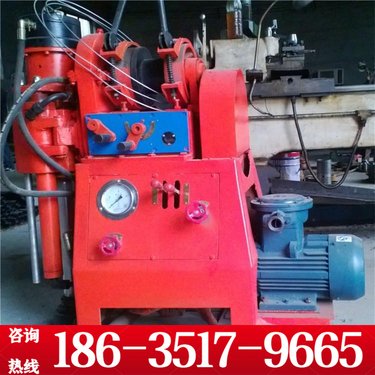 内蒙古阿拉善 360度探水注浆钻机 小型注浆孔注浆钻孔打孔机