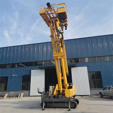 履带式山地锚杆钻机 边坡支护锚固钻机 举升20米 地基打桩基坑加固