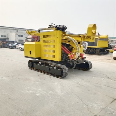 履带式打桩机 全液压光伏钻孔机 地基加固引孔机