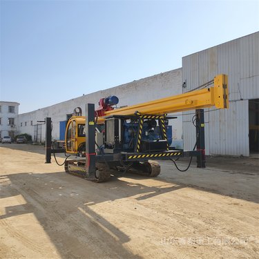 出售履带式钻孔机 矿用护坡打桩机 液压式锚固钻机