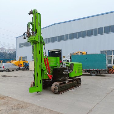 矿山伸缩履带式潜孔钻机 地基建筑大型光伏打桩机 立柱桩捶钻一体式
