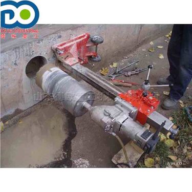 电动型钻孔取芯机 焊接式混凝土钻头钻孔机 固定式金刚石工程钻机