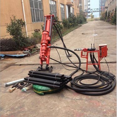 山西长治 KQZ系列气电联动潜孔钻机 松原 全气动隧道加固潜孔钻机