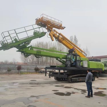 履带式锚杆钻机 油电两用型山体基坑锚固钻机 护坡桩机稳定性好