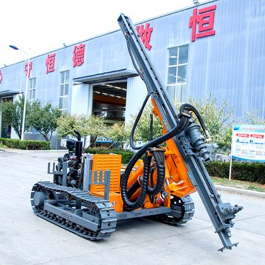 HW916露天履带式液压潜孔钻车 矿山打炮眼钻机爆破孔