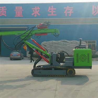 隧道井下坑道钻孔机 履带护坡锚索钻机 结构紧凑