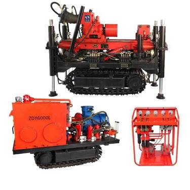 恒煤 矿用 液压式矿山工程地质勘探履带钻机设备 ZDY1900L