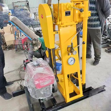 50米小型地质勘探钻机 轻便型取芯注浆钻机 地表取样 地基加固