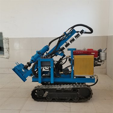 供应小型履带式气动潜孔钻机 露天矿山用冲击回转式浅孔钻机