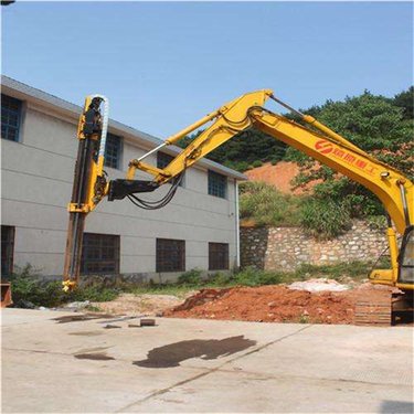 挖改钻机矿山打孔放炮一分钟一米 效率高 钻孔凿岩隧道工地