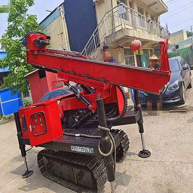 小型高压旋喷桩机 XPL-50B高 高压旋喷履带钻机