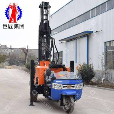 履带式气动水井钻机华夏巨匠灵活***气动打孔钻井机
