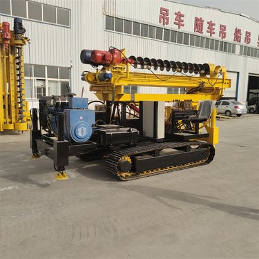 悍博公路隧道护栏维护钻机 岩石太阳能光伏打桩机 多功能压桩机