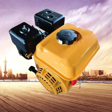 7.0马力170汽油机发动机单槽皮带轮平键20水泵打药泵动力头