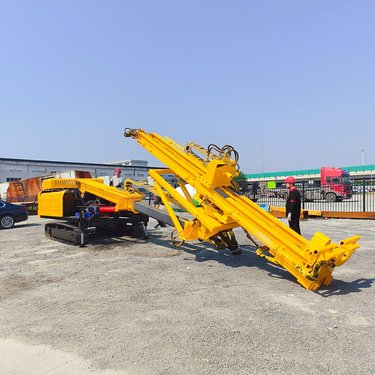 穴洞液压钻孔锚杆钻机 水电站公路边坡滑坡加固高举锚固钻孔机批发
